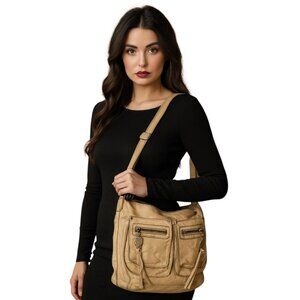 Vintage Juicy Couture Bag Leather Crossbody Tote Shoulder Purse Handbag WOMEN'S